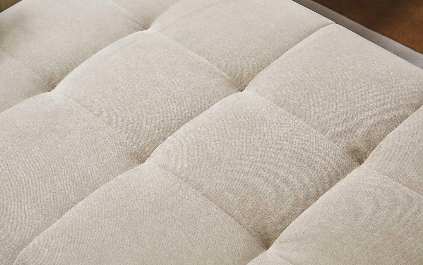 Eiraluxify plutos 9-Seater Brown Sofa Set for Home with Ottoman and Puffy