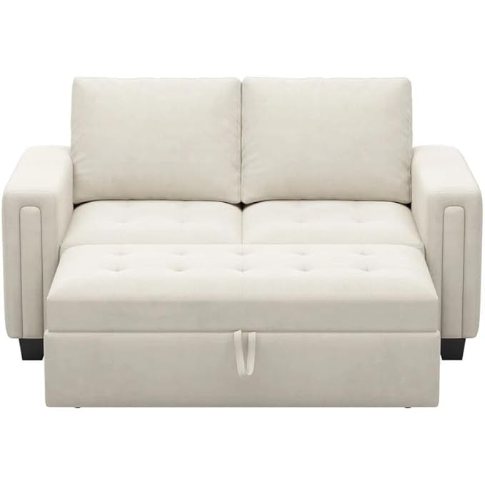 Eiram Cloudora 3-in-1 Convertible Sofa Cum Bed for Living Room