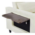Eiram Foldora 2‑in‑1 Sofa Cum Bed Pull‑Out Sleeper Couch with Side Storage