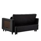 Eiram Foldora 2‑in‑1 Sofa Cum Bed Pull‑Out Sleeper Couch with Side Storage