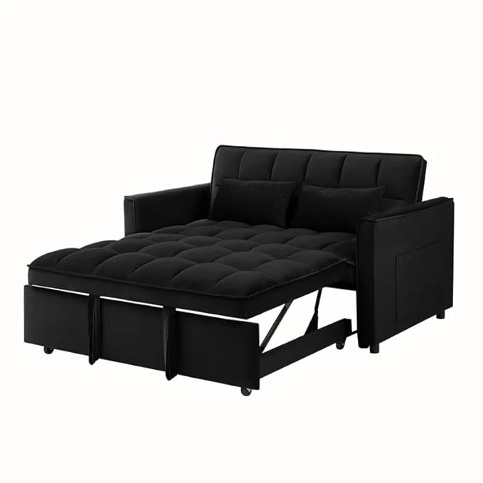 Eiram Dagger 2-Seater Sofa Bed with Adjustable Backrest