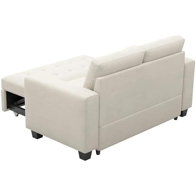 Eiram Cloudora 3-in-1 Convertible Sofa Cum Bed for Living Room