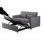 Eiram Dagger 2-Seater Sofa Bed with Adjustable Backrest