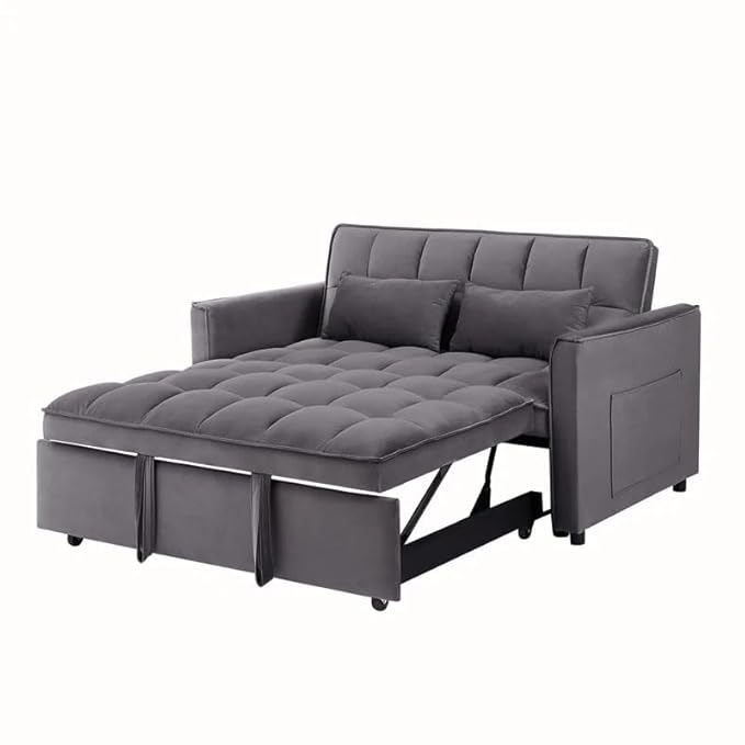 Eiram Dagger 2-Seater Sofa Bed with Adjustable Backrest