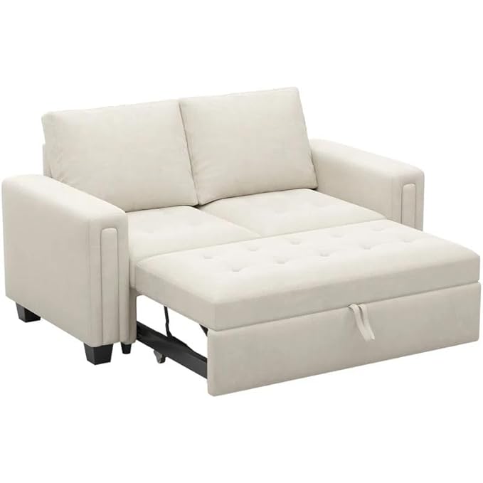 Eiram Cloudora 3-in-1 Convertible Sofa Cum Bed for Living Room