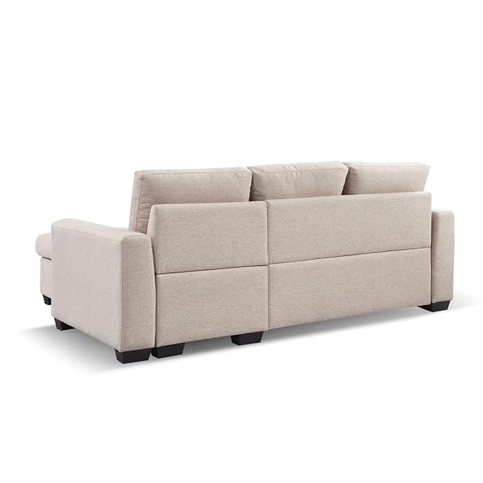 Eiram Floza 5-Seater RHS L Shape Sofa Cum Bed with Storage