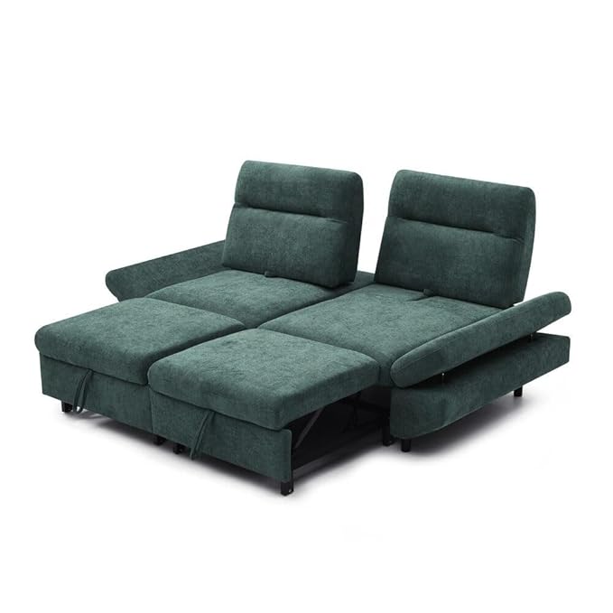 Eiram Dual Ease 3-in-1 Convertible Recliner Sofa Cum Bed