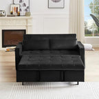 Eiram Foldora 2‑in‑1 Sofa Cum Bed Pull‑Out Sleeper Couch with Side Storage