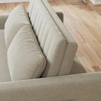 Eiram Yessa 2‑Seater Convertible Sofa Cum Bed with Adjustable Backrest & 2 Pillows