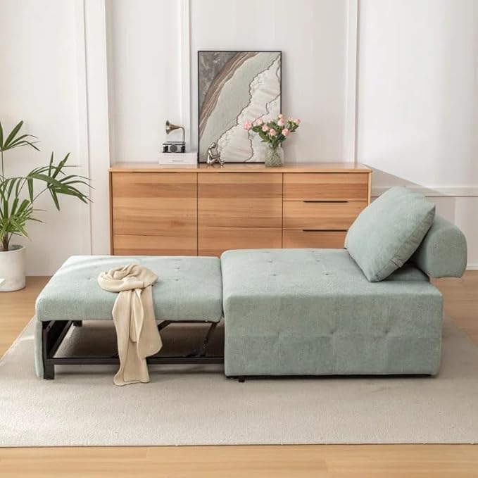 Eiram Calm Rest Adjustable Backrest Sofa Cum Bed