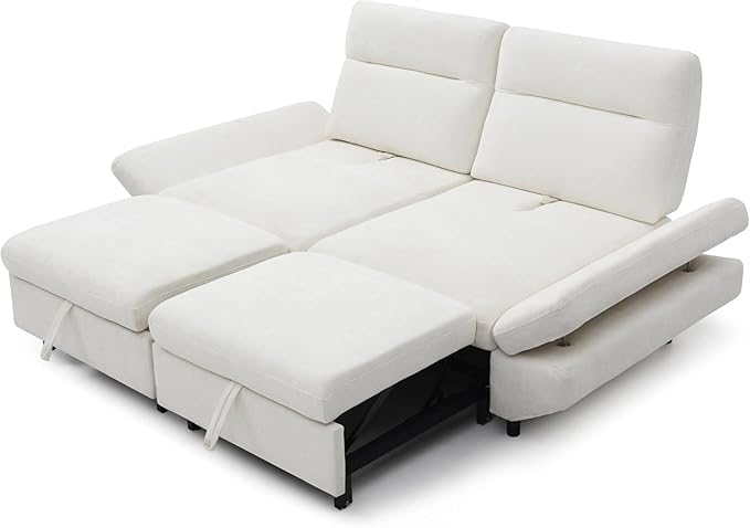 Eiram Dual Ease 3-in-1 Convertible Recliner Sofa Cum Bed