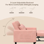 Eiram Zenfold 3-in-1 Sofa Cum Bed | Convertible Accent Chair