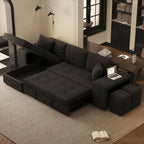 Eiram UrbanoFlex 5‑Seater Sofa Cum Bed with Storage