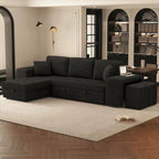 Eiram UrbanoFlex 5‑Seater Sofa Cum Bed with Storage