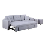 Eiram UrbanoFlex 5‑Seater Sofa Cum Bed with Storage
