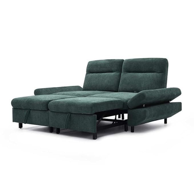 Eiram Dual Ease 3-in-1 Convertible Recliner Sofa Cum Bed