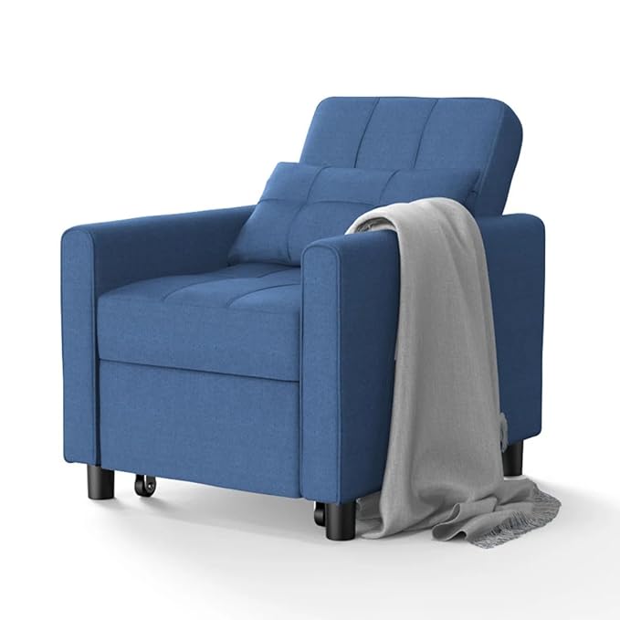 Eiram Zenfold 3-in-1 Sofa Cum Bed | Convertible Accent Chair