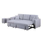 Eiram UrbanoFlex 5‑Seater Sofa Cum Bed with Storage