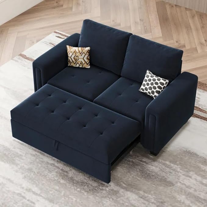 Eiram Cloudora 3-in-1 Convertible Sofa Cum Bed for Living Room