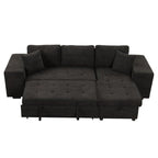 Eiram UrbanoFlex 5‑Seater Sofa Cum Bed with Storage