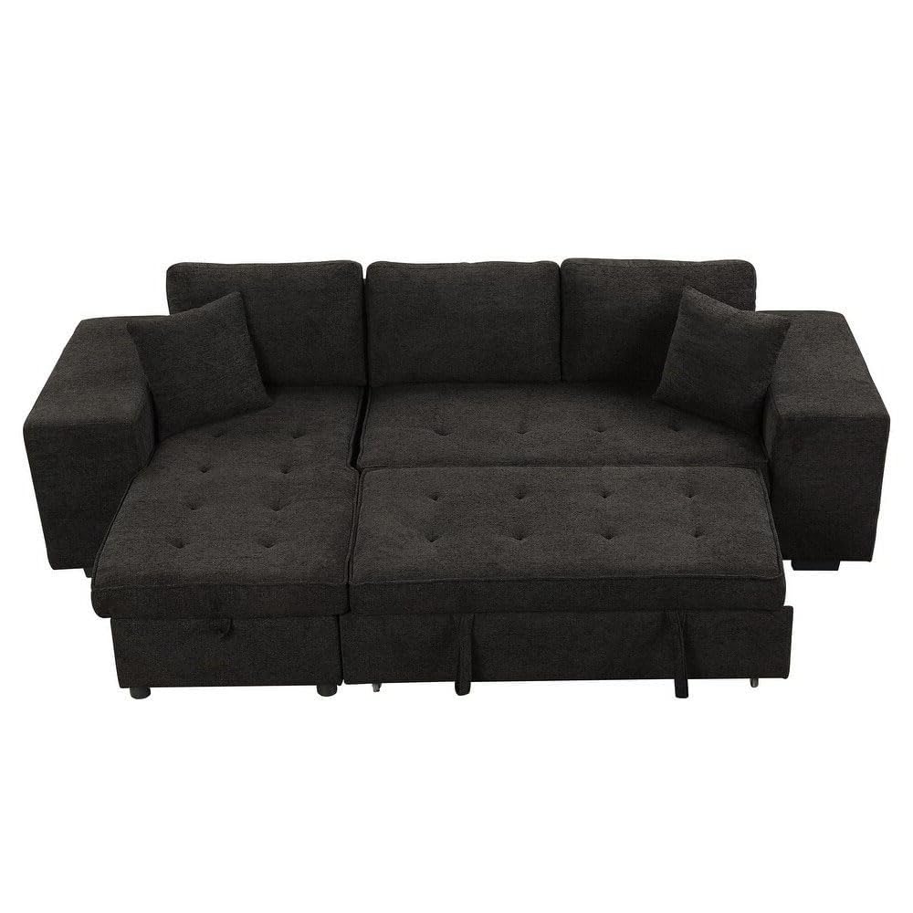 Eiram UrbanoFlex 5‑Seater Sofa Cum Bed with Storage