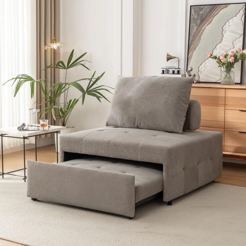 Eiram Calm Rest Adjustable Backrest Sofa Cum Bed