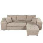 Eiram UrbanoFlex 5‑Seater Sofa Cum Bed with Storage