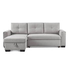 Eiram Floza 5-Seater RHS L Shape Sofa Cum Bed with Storage