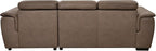 Eiram Oslo 5‑Seater L‑Shape Sofa Cum Bed with Hidden Storage & Magazine Pocket