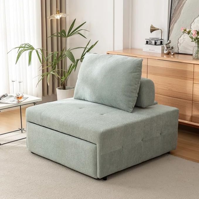 Eiram Calm Rest Adjustable Backrest Sofa Cum Bed