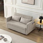 Eiram Yessa 2‑Seater Convertible Sofa Cum Bed with Adjustable Backrest & 2 Pillows