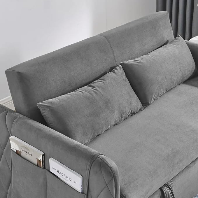 Eiram DuoNap 2‑Seater Sofa Cum Bed with Pull‑Out Bed