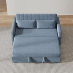 Eiram Yessa 2‑Seater Convertible Sofa Cum Bed with Adjustable Backrest & 2 Pillows