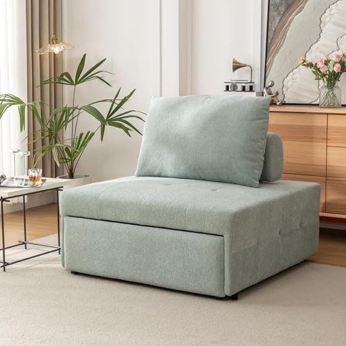 Eiram Calm Rest Adjustable Backrest Sofa Cum Bed