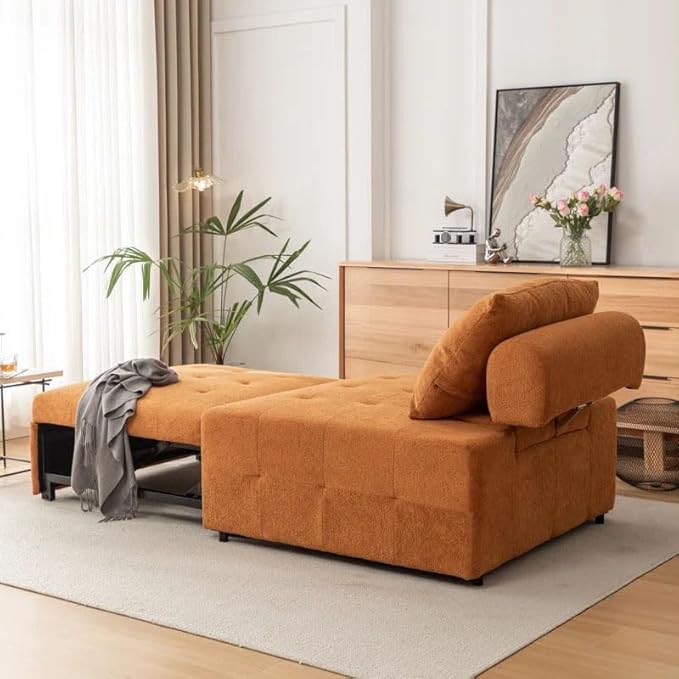 Eiram Calm Rest Adjustable Backrest Sofa Cum Bed
