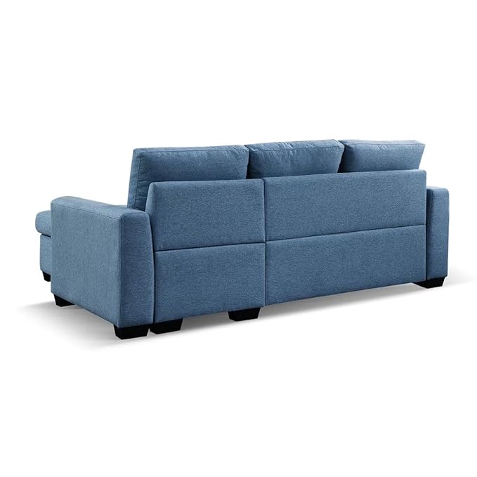 Eiram Floza 5-Seater RHS L Shape Sofa Cum Bed with Storage