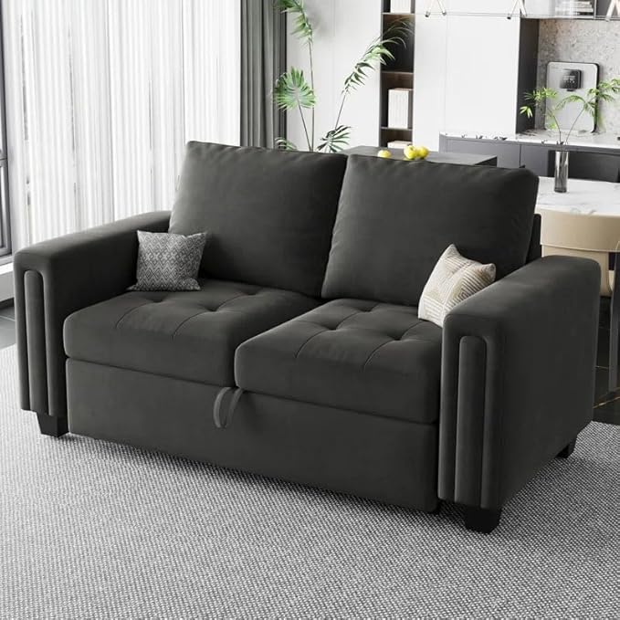 Eiram Cloudora 3-in-1 Convertible Sofa Cum Bed for Living Room