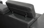 Eiram Flexora Luxe 5‑Seater L‑Shape Sofa Cum Bed with Pull‑Out Bed & Storage