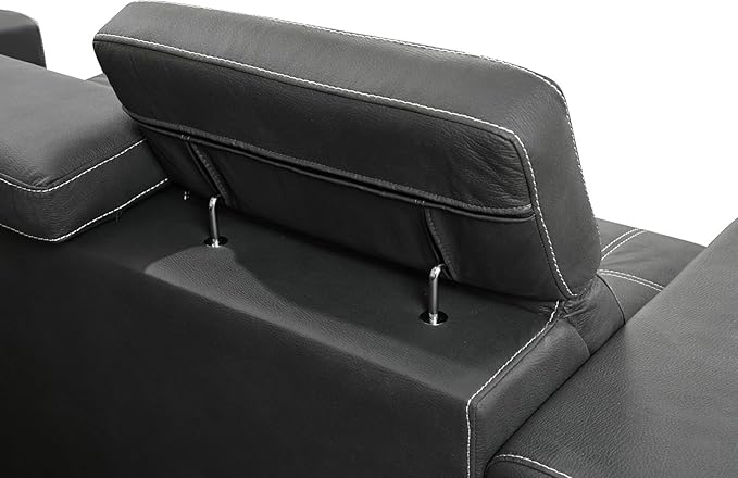 Eiram Flexora Luxe 5‑Seater L‑Shape Sofa Cum Bed with Pull‑Out Bed & Storage