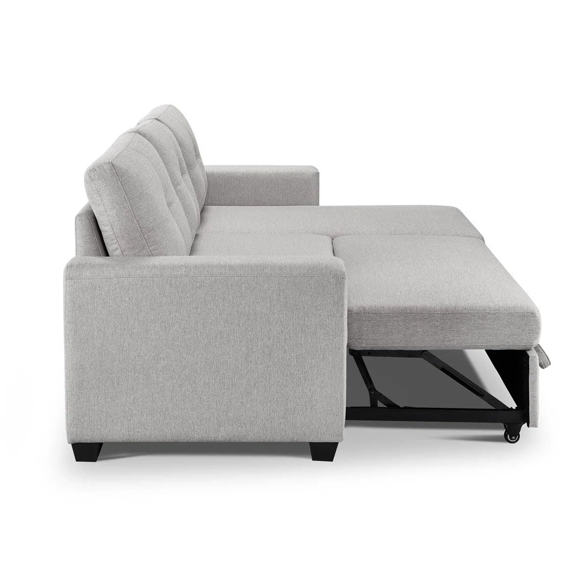 Eiram Floza 5-Seater RHS L Shape Sofa Cum Bed with Storage