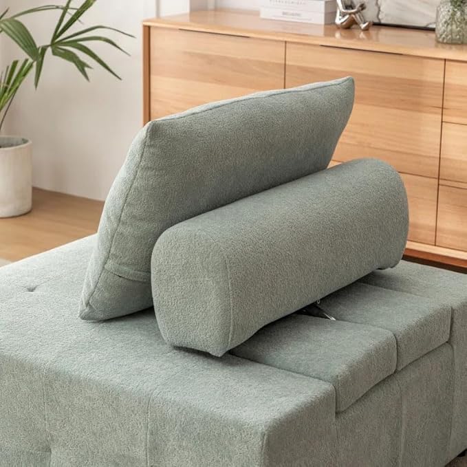 Eiram Calm Rest Adjustable Backrest Sofa Cum Bed