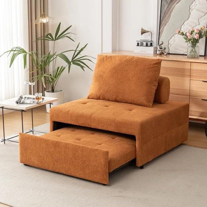 Eiram Calm Rest Adjustable Backrest Sofa Cum Bed