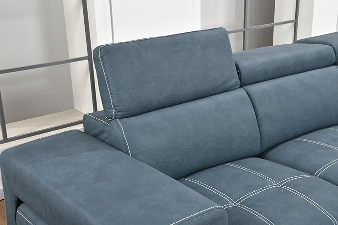 Eiram Flexora Luxe 5‑Seater L‑Shape Sofa Cum Bed with Pull‑Out Bed & Storage