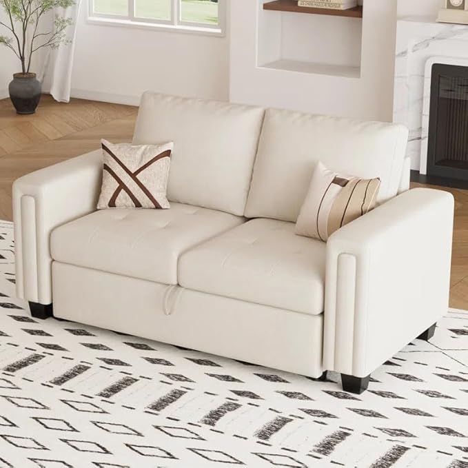 Eiram Cloudora 3-in-1 Convertible Sofa Cum Bed for Living Room