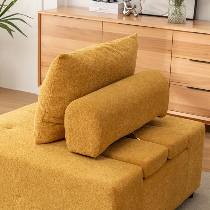 Eiram Calm Rest Adjustable Backrest Sofa Cum Bed