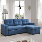 Eiram Floza 5-Seater RHS L Shape Sofa Cum Bed with Storage