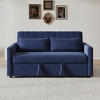 Eiram Yessa 2‑Seater Convertible Sofa Cum Bed with Adjustable Backrest & 2 Pillows