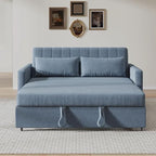 Eiram Yessa 2‑Seater Convertible Sofa Cum Bed with Adjustable Backrest & 2 Pillows