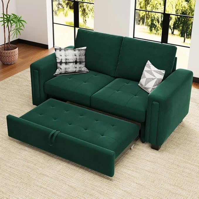 Eiram Cloudora 3-in-1 Convertible Sofa Cum Bed for Living Room