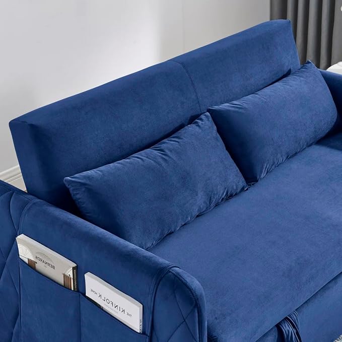 Eiram DuoNap 2‑Seater Sofa Cum Bed with Pull‑Out Bed